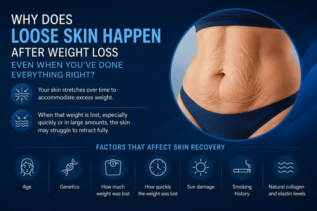 Why Does Loose Skin Happen After Weight Loss Even When You’ve Done Everything Right Abingdon-on-Thames?