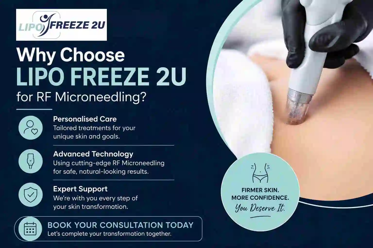 Why Choose LIPO FREEZE 2U for RF Microneedling Abingdon-on-Thames?