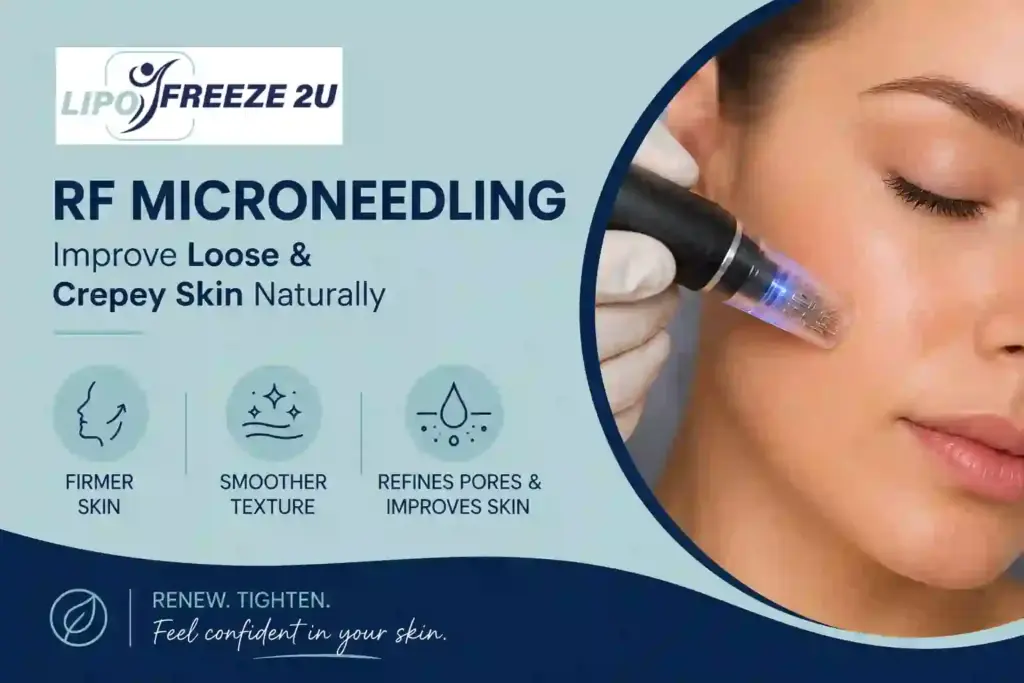 Can RF Microneedling Help Improve Loose and Crepey Skin Abingdon-on-Thames?